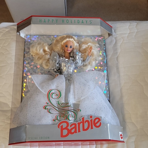 NIB Happy Holidays Barbie